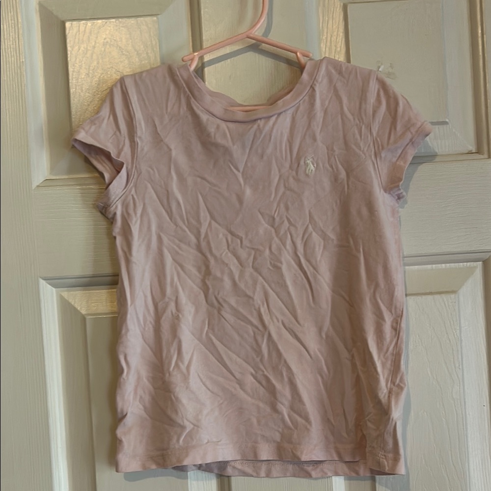 Polo by Ralph Lauren Kids Pink Short Sleeve Tee